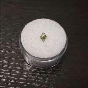 Pupil Hall Crystalized with Diamond Threadless End.